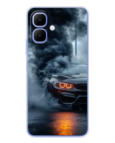 Чехол для TECNO Spark Go 2 с картинкой «BMW M-Power — абстракция» Чехол для TECNO Spark Go 2 с картинкой «BMW M-Power — абстракция»