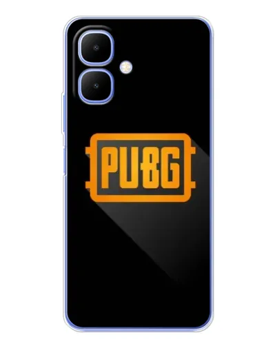 Чохол для TECNO Spark Go 2 з картинкою «PUBG — рамка лого»