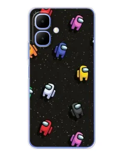 Чехол для TECNO Spark Go 2 с картинкой «Космический паттерн Among Us» Чехол для TECNO Spark Go 2 с картинкой «Космический паттерн Among Us»