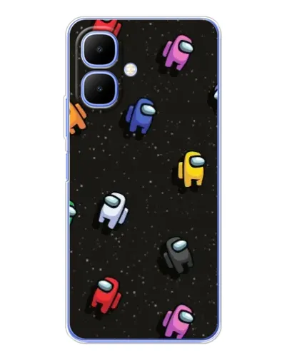 Чехол для TECNO Spark Go 2 с картинкой «Космический паттерн Among Us» Чехол для TECNO Spark Go 2 с картинкой «Космический паттерн Among Us»