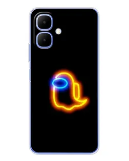 Чехол для TECNO Spark Go 2 с картинкой «Among Us неоновое сияние» Чехол для TECNO Spark Go 2 с картинкой «Among Us неоновое сияние»