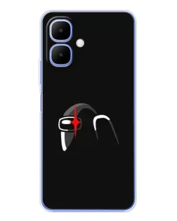 Чехол для TECNO Spark Go 2 с картинкой «Among Us шлем» Чехол для TECNO Spark Go 2 с картинкой «Among Us шлем»