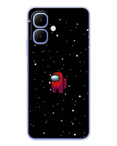 Чехол для TECNO Spark Go 2 с картинкой «Красный Among Us» Чехол для TECNO Spark Go 2 с картинкой «Красный Among Us»