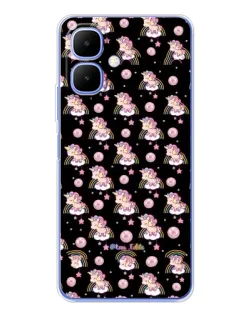 Чехол для TECNO Spark Go 2 с картинкой «Magic Unicorn паттерн»