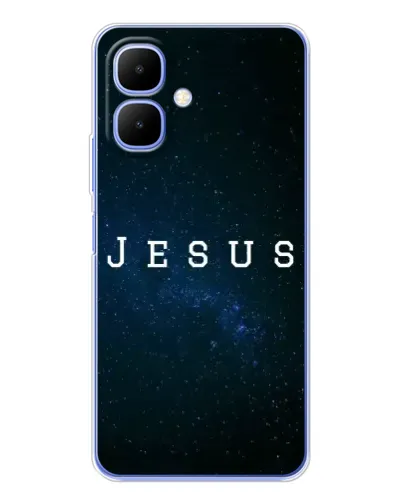 Чехол для TECNO Spark Go 2 с картинкой «Звездное небо Jesus»
