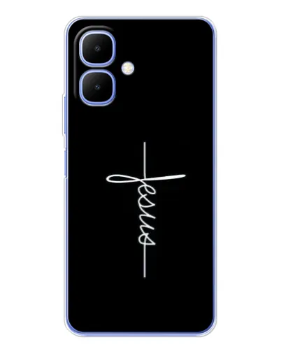 Чехол для TECNO Spark Go 2 с картинкой «Тонкая линия веры»