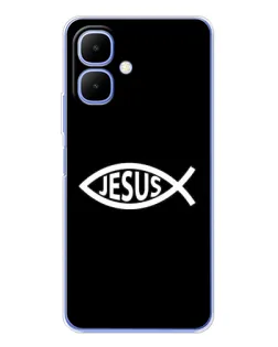 Чехол для TECNO Spark Go 2 с картинкой «Классический Jesus»