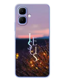Чехол для TECNO Spark Go 2 с картинкой «Свет Божий ночью»