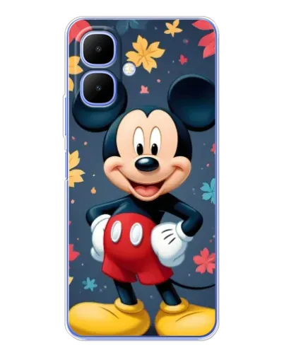 Чохол для TECNO Spark Go 2 з картинкою «Осінній Mickey Mouse»