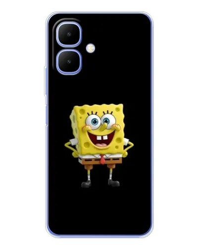 Чехол для TECNO Spark Go 2 с картинкой «Классический Губка Боб» Чехол для TECNO Spark Go 2 с картинкой «Классический Губка Боб»