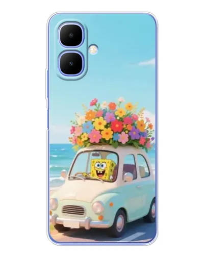 Чехол для TECNO Spark Go 2 с картинкой «Автомобильное путешествие» Чехол для TECNO Spark Go 2 с картинкой «Автомобильное путешествие»