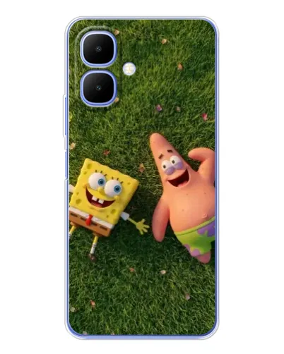 Чехол для TECNO Spark Go 2 с картинкой «Друзья на лужайке» Чехол для TECNO Spark Go 2 с картинкой «Друзья на лужайке»