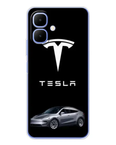 Чехол для TECNO Spark Go 2 с картинкой «Tesla Model Y» Чехол для TECNO Spark Go 2 с картинкой «Tesla Model Y»