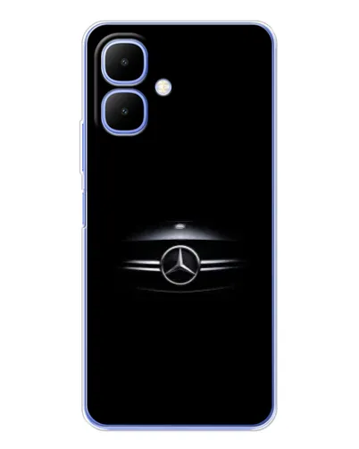 Чехол для TECNO Spark Go 2 с картинкой «Mercedes — абстрактные линии»