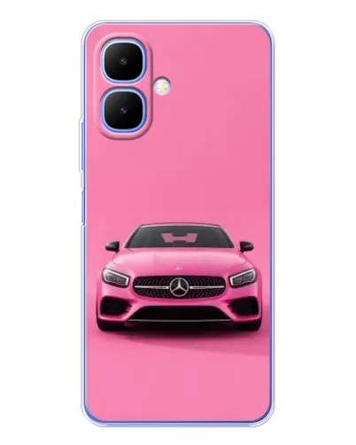 Чехол для TECNO Spark Go 2 с картинкой «Розовый Mercedes AMG» Чехол для TECNO Spark Go 2 с картинкой «Розовый Mercedes AMG»