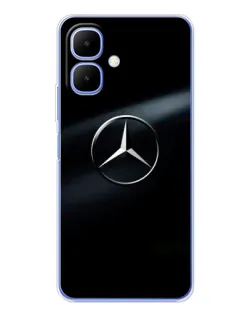Чехол для TECNO Spark Go 2 с картинкой «Mercedes на металле» Чехол для TECNO Spark Go 2 с картинкой «Mercedes на металле»