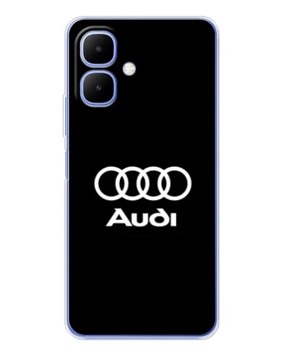 Чехол для TECNO Spark Go 2 с картинкой «Классическое лого Audi»