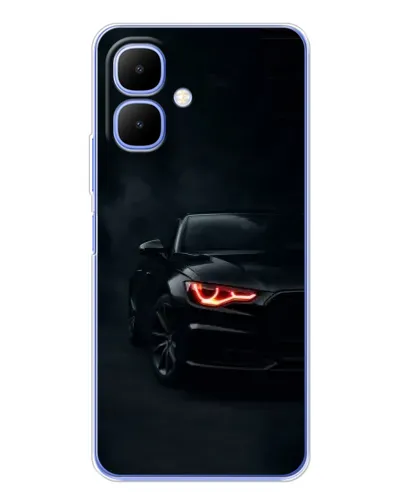 Чехол для TECNO Spark Go 2 с картинкой «Audi — хищный взгляд»