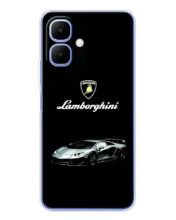 Чехол для TECNO Spark Go 2 с картинкой «Логотип Lamborghini классика» Чехол для TECNO Spark Go 2 с картинкой «Логотип Lamborghini классика»