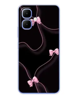 Чехол для TECNO Spark Go 2 с картинкой «Розовые ленты» Чехол для TECNO Spark Go 2 с картинкой «Розовые ленты»