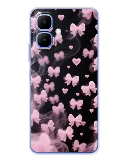 Чехол для TECNO Spark Go 2 с картинкой «Неоновое кружево» Чехол для TECNO Spark Go 2 с картинкой «Неоновое кружево»