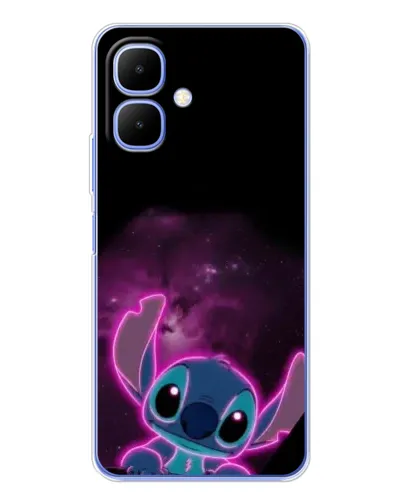 Чехол для TECNO Spark Go 2 с картинкой «Неоновый Stitch» Чехол для TECNO Spark Go 2 с картинкой «Неоновый Stitch»