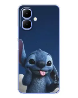 Чехол для TECNO Spark Go 2 с картинкой «Стич в облаках» Чехол для TECNO Spark Go 2 с картинкой «Стич в облаках»