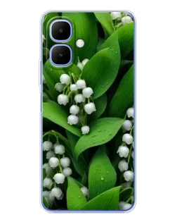 Чохол для TECNO Spark Go 2 з картинкою «Конвалії в зелені» Чохол для TECNO Spark Go 2 з картинкою «Конвалії в зелені»
