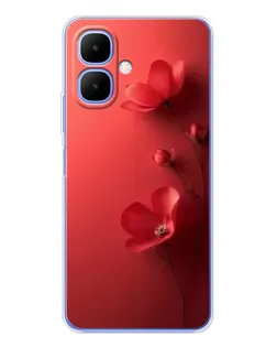 Чохол для TECNO Spark Go 2 з картинкою «Макові суцвіття» Чохол для TECNO Spark Go 2 з картинкою «Макові суцвіття»