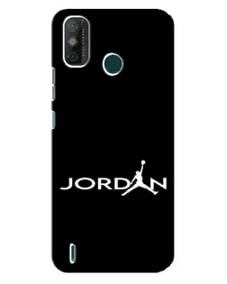 Чехол для TECNO Spark GO (2020) с картинкой «Jordan White Logo»