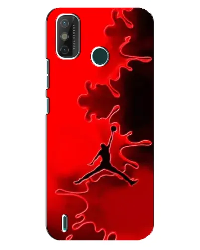 Чехол для TECNO Spark GO (2020) с картинкой «Jordan Red Smoke»