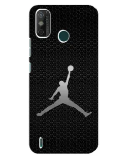 Чехол для TECNO Spark GO (2020) с картинкой «Jordan Dark Carbon»