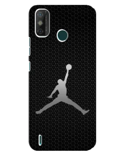 Чехол для TECNO Spark GO (2020) с картинкой «Jordan Dark Carbon»