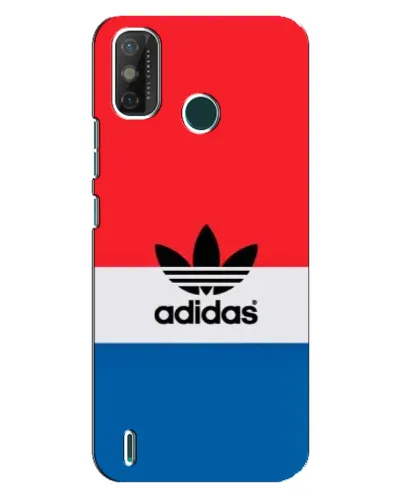 Чехол для TECNO Spark GO (2020) с картинкой «Ретро блоки Adidas»