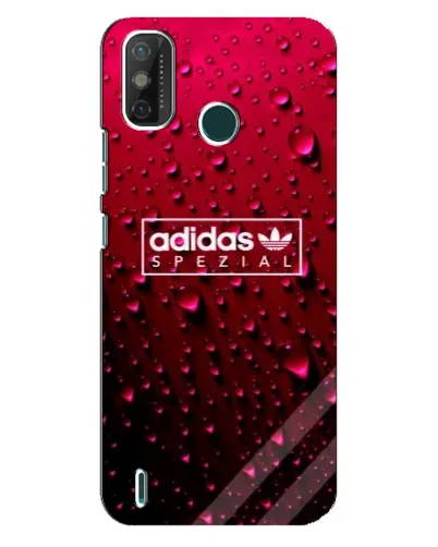 Чехол для TECNO Spark GO (2020) с картинкой «Adidas Gold Marble»