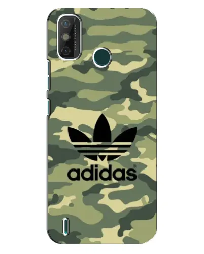 Чехол для TECNO Spark GO (2020) с картинкой «Милитари стиль Adidas»