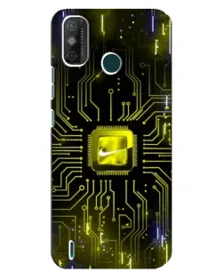 Чехол для TECNO Spark GO (2020) с картинкой «Nike — золотая искра» Чехол для TECNO Spark GO (2020) с картинкой «Nike — золотая искра»
