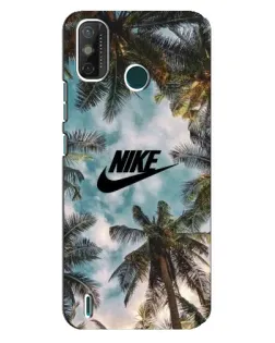Чехол для TECNO Spark GO (2020) с картинкой «Тропический принт Nike» Чехол для TECNO Spark GO (2020) с картинкой «Тропический принт Nike»