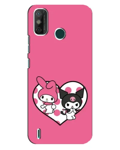Чехол для TECNO Spark GO (2020) с картинкой «Kuromi и My Melody» Чехол для TECNO Spark GO (2020) с картинкой «Kuromi и My Melody»