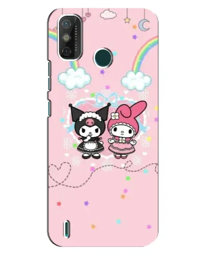 Чехол для TECNO Spark GO (2020) с картинкой «My Melody и Kuromi» Чехол для TECNO Spark GO (2020) с картинкой «My Melody и Kuromi»