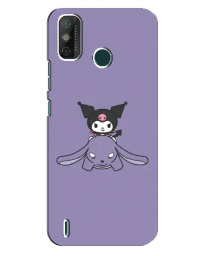Чехол для TECNO Spark GO (2020) с картинкой «Kuromi на лиловом фоне» Чехол для TECNO Spark GO (2020) с картинкой «Kuromi на лиловом фоне»