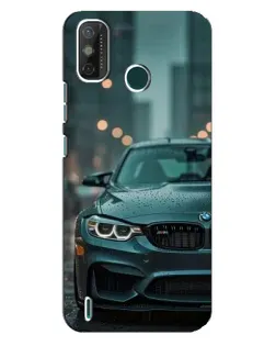 Чехол для TECNO Spark GO (2020) с картинкой «BMW в огнях города»