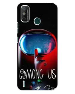 Чехол для TECNO Spark GO (2020) с картинкой «Красный импостер — макро» Чехол для TECNO Spark GO (2020) с картинкой «Красный импостер — макро»