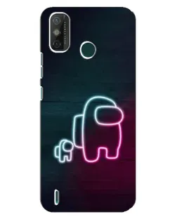Чехол для TECNO Spark GO (2020) с картинкой «Among Us неон-арт» Чехол для TECNO Spark GO (2020) с картинкой «Among Us неон-арт»