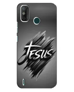 Чехол для TECNO Spark GO (2020) с картинкой «Надпись Jesus Graffiti»