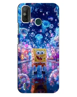 Чехол для TECNO Spark GO (2020) с картинкой «Неоновый океан»