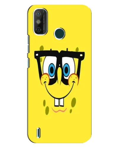 Чехол для TECNO Spark GO (2020) с картинкой «Минималистичный Спанч Боб» Чехол для TECNO Spark GO (2020) с картинкой «Минималистичный Спанч Боб»