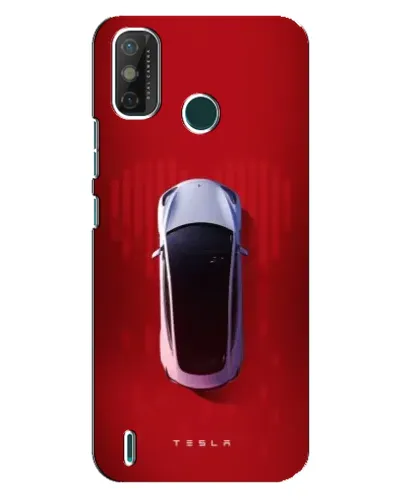 Чехол для TECNO Spark GO (2020) с картинкой «Tesla Top View»