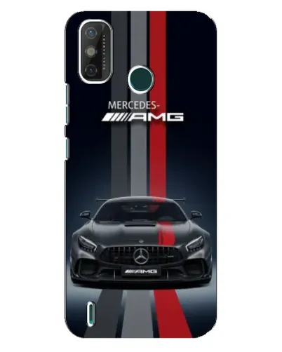 Чехол для TECNO Spark GO (2020) с картинкой «Mercedes — белый карбон» Чехол для TECNO Spark GO (2020) с картинкой «Mercedes — белый карбон»