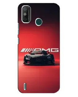 Чехол для TECNO Spark GO (2020) с картинкой «Mercedes AMG — красная линия»